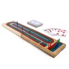 Cardinal Tabla Plegable de Madera Maciza con Cartas de Juego