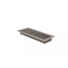 Altus Brown Steel Floor Register Vent Diffuser, Close Damper, Fits