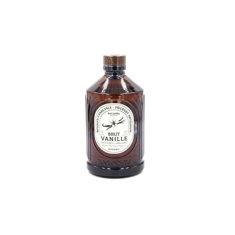 Bacanha - Vanilla Organic Syrup Syrup - 400ml / 13.52oz