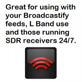 Realtek RTL-SDR radio receiver (TCXO) RTL2832U + R820T2  Fan/Thermal cooled unit