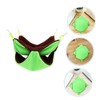 VICASKY 2pcs Chinchilla Hammock Hamster Hideout Warm Cotton Bed for