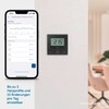 Homematic IP Smart Home Wall Thermostat - Basic, Anthracite, Digital