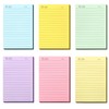 newplenty Newplenty To Do Liste Haftnotizen Notizzettel, Linierte Sticky Notes,