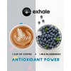 EXHALE Organic Chemical-Free Wholebean Decaf Coffee 225G - Mycotoxin Free
