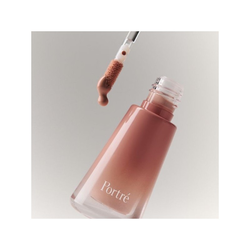 PORTRE Satin Fit Liquid Cheek 3.5ml, Color:04 Toasted Red