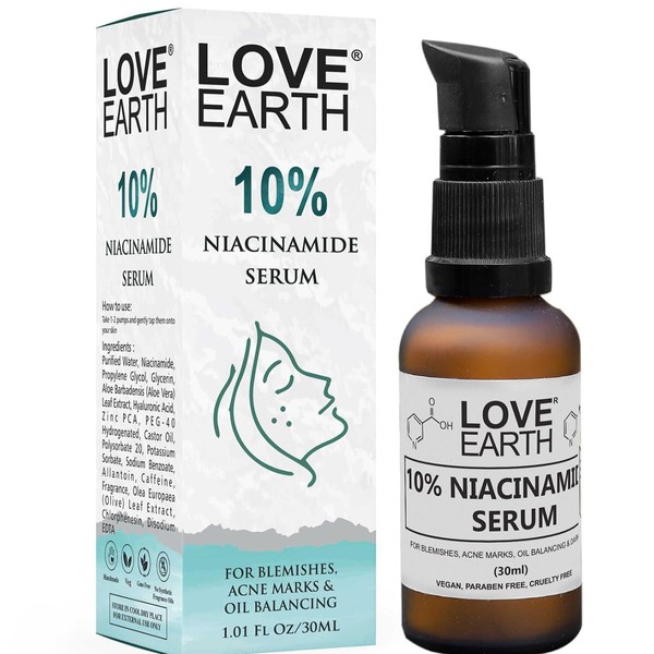 10% Niacinamide Serum With Aloe Vera And Olive Leaf Extract