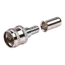 RF Industries - MiniUHF Male Crimp-RG58 (25 Pack)