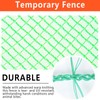 4'x100' Temporary Fence, Garden Fencing Plastic Mesh Fence, Safety Fence,