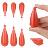 6pcs Fishing Practice Plugs, 6 Sizes Bait Casting Practice Plug