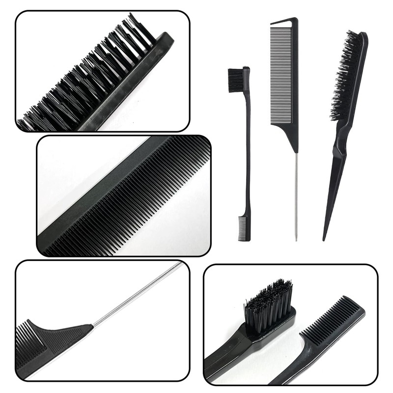3 Pieces Hair Comb Set Styling Comb Hair Tools Smooth