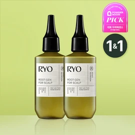 Ryo Root:Gen Hair Loss Care Scalp Essence 80mL Double Set - Ryo Root:Gen Hair Loss Care Scalp Essence 80mL Dou