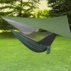 Double Camping Hammock With Mosquito Net Nylon Hanging Bed &