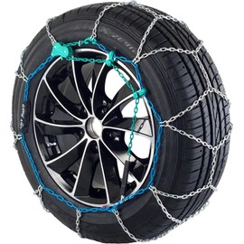 Veriga PC12 100 Compact Snow Chains for Cars Easy Installation Metal Chains for Various Tyre Sizes