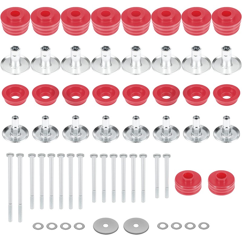 KF04060BK Body Mount Bushing Kit Fits for 2008-2016 Ford F250