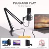 USB Microphone, MAONO 192KHZ/24Bit Plug & Play PC Computer Podcast