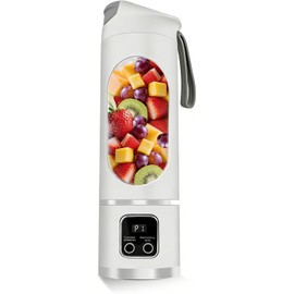 Portable Personal Blender for Travel, Gym, Desk, and Small-Kitchen Smoothie Routines - Lilogi 500ML Blenders Smoothies