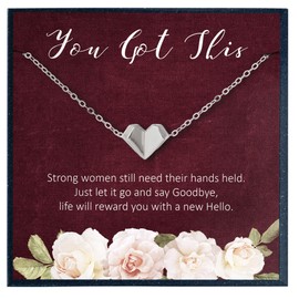 Divorcee Gifts for Woman, Break up Gift for Girls, Fresh Start Quote, Strong Woman, Divorce Gifts, Uplifting Gifts, Cheer Gift, Inspirational Bracelet