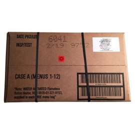 MRE (Meals-Ready-To-Eat) Case-Inspection 11/2022 or Better-ACM MRE Case (Case A)