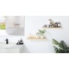 Pack of 4 Shelf Brackets Heavy Duty 20 cm Metal