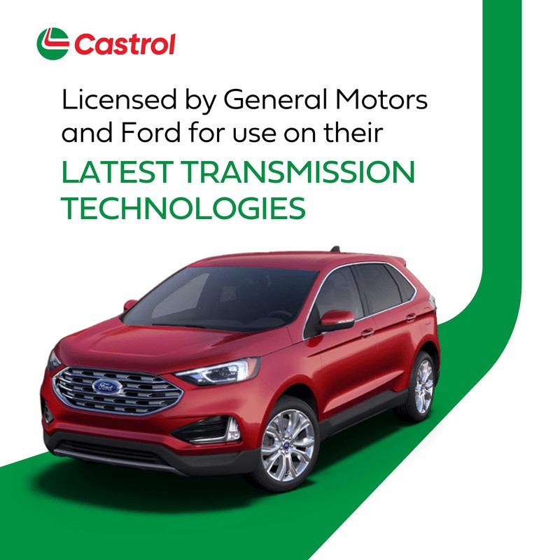 Castrol Transmax Import Multi-Vehicle Automatic Transmission Fluid, 1 Quart