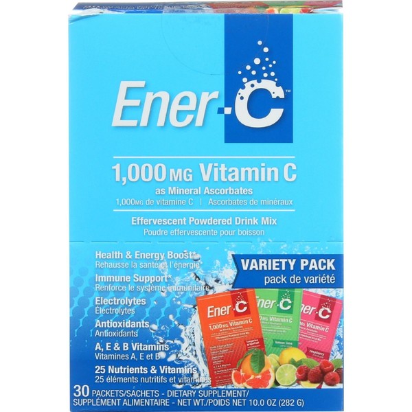 Ener-C Ener-C - Variety Pack - 1000 mg - 30 Packets - 1 Each