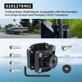 Vanshly 0101278401 - Soporte de eje de motor de arrastre compatible con el sistema Panoptix Live Scope y el transductor Panoptix LVS32