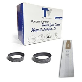 Replacement Part For Oreck XL21 Vac Cleaner 16 Bags With 2 Belt # Compare To Part 430001311, CCPK8DW