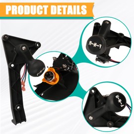 CLUBRALLY Golf Cart Forward and Reverse Shifter Assembly Kit, F&R Shifter Assembly for Club Car DS 1992-Up Gas Models, OEM#1016947, 8248, 8233