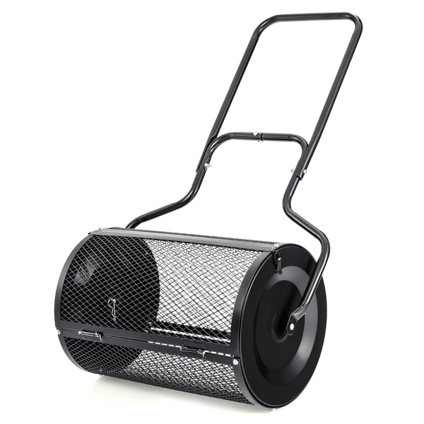 S AFSTAR 24-Inch Peat Moss Spreader, Compost Spreader with Upgrade