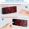 Ankilo (New Version Digital Alarm Clock, LED Clock for Bedroom,