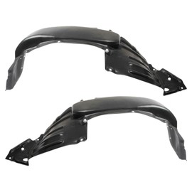 TRQ Front Inner Fender Liner Set Compatible with 2012-2015 Toyota Tacoma TO1248176 TO1249176
