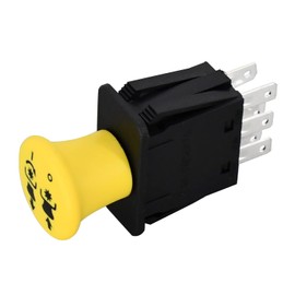 Molloparts PTO Switch K3011-62300 Upgrade 10 AMP Compatible with Kubota Mower Z121 Z122 Z411 Z421 Z723 Z724 Z725 Z726 ZG123 ZG124 ZG127 Replace K301162300