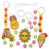 Baker Ross FN418 Summer Keyring & Bag Dangler Kits -