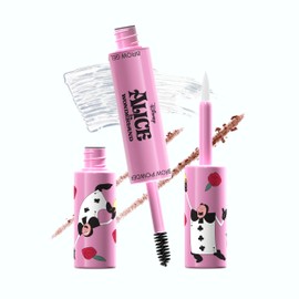 Wet n Wild Alice im Wunderland Brow Maximizer, Dual-Action Brow Gel + Puder für Ultimativen Halt, Langanhaltende Formel, Dunkelbrauner Farbton