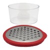Handy Housewares Mini Grater with Container - Ideal for Grating