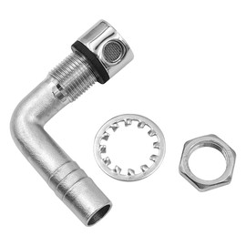 ZONADAH Universal Boat Fuel Vent 316 Stainless Steel Fuel Gas Tank Vent Hardware Stainless Steel Hardware Fittings with Gasket Flush Mount