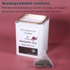 ESSENCESIP Organic Rose Black Tea,loose leaf tea in pyramid tea
