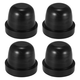 X AUTOHAUX Car Headlight Dust Protection Seal Cap Rubber Inner Diameter 60 mm Pack of 4