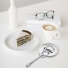 LOSYHU Set of 2 Coffee Spoon Rest and Spoon Teaspoon