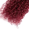 Giginger Burgundy 99J Water Wave Human Hair Bundles 16 18