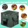 Hlimior Thermal Composter 85L - Garden Composter, Quick Composter &