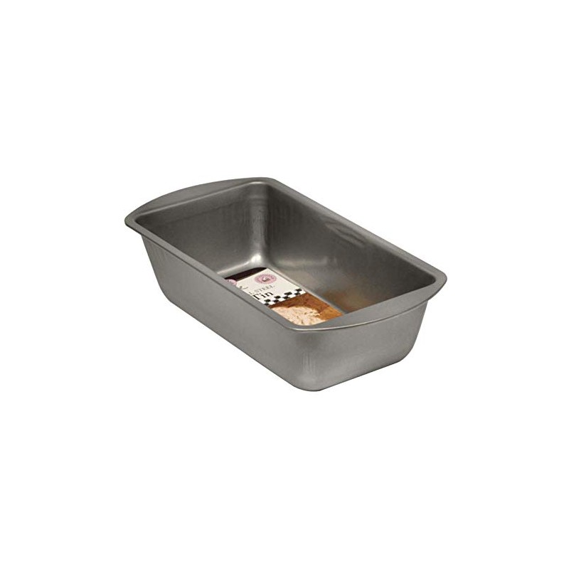 Queen of Cakes Traditional Steel LOAF TIN, Silver