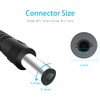 2-Pack DC Power Cable Male to Male Power Adapter DC