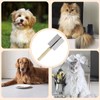 MultiValue 2-in-1 Flea Comb for Dogs Cats, Stainless Steel Cat