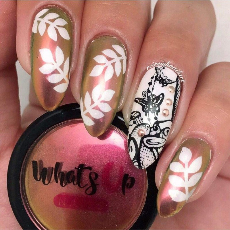 Whats Up Nails - Branch Vinyl Stencils for Nail Art