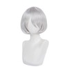 OSIAS 2B Wig Silver Thick Short Heat Resistant Hair