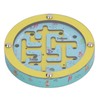 Balance Maze Game Double Sided Educational Round Portable Wooden Ball