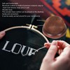 5Pcs Wooden Base Pin Cushion Cute Needle Holder Round Wooden