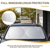 Parasol para parabrisas de coche, bloqueador de calor para ventana