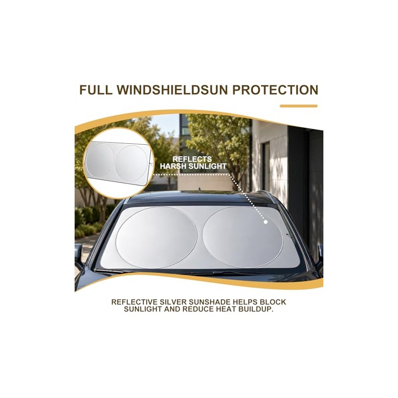 Parasol para parabrisas de coche, bloqueador de calor para ventana